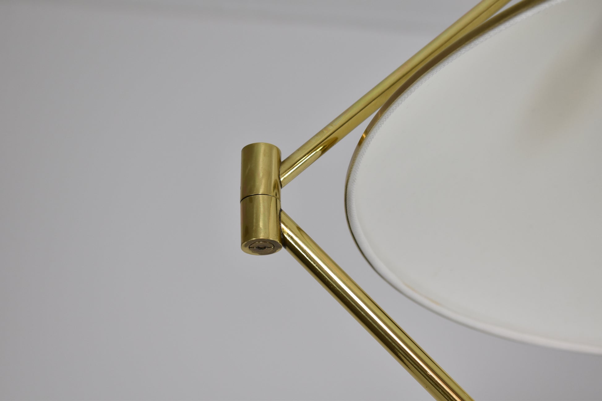 1940's Italian brass floor lamp by Arredoluce Monza