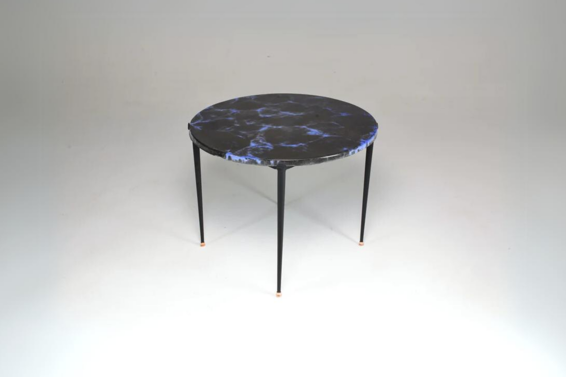 1950's French Side Table in the Style of Les 2 Potiers