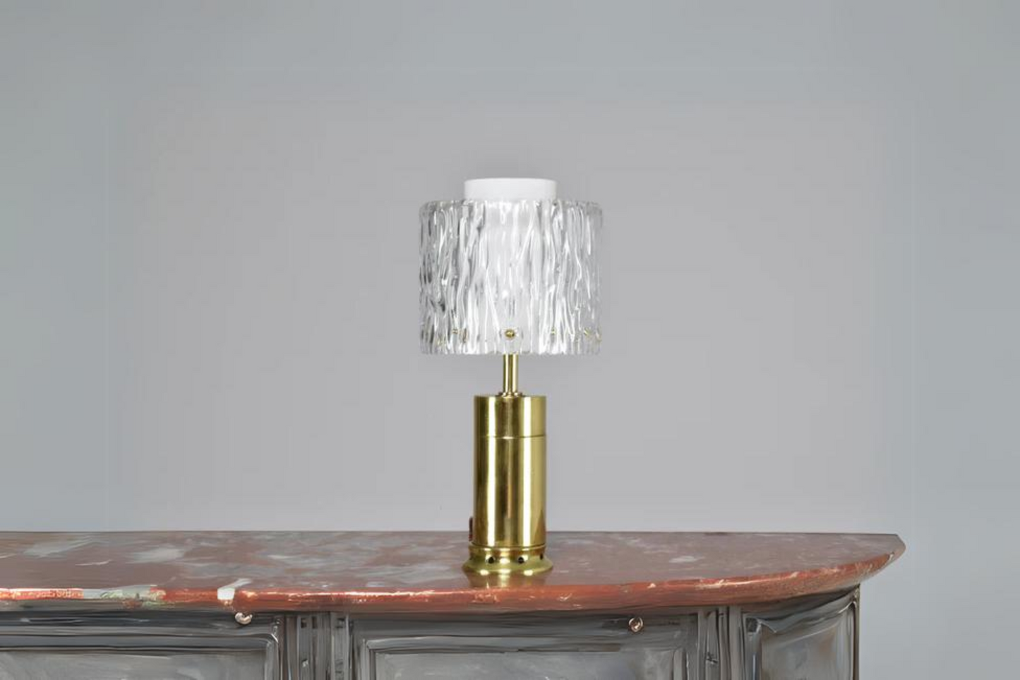 1970s Italian Brass Table Lamp