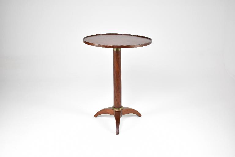 Early 20th Century French Wooden Tripod Table