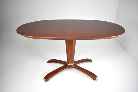 1950's Italian Wooden Table by Osvaldo Borsani