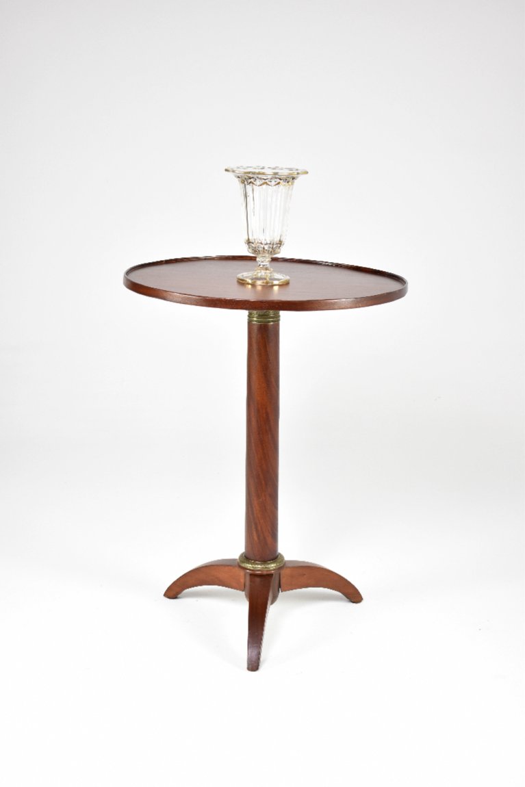 Early 20th Century French Wooden Tripod Table