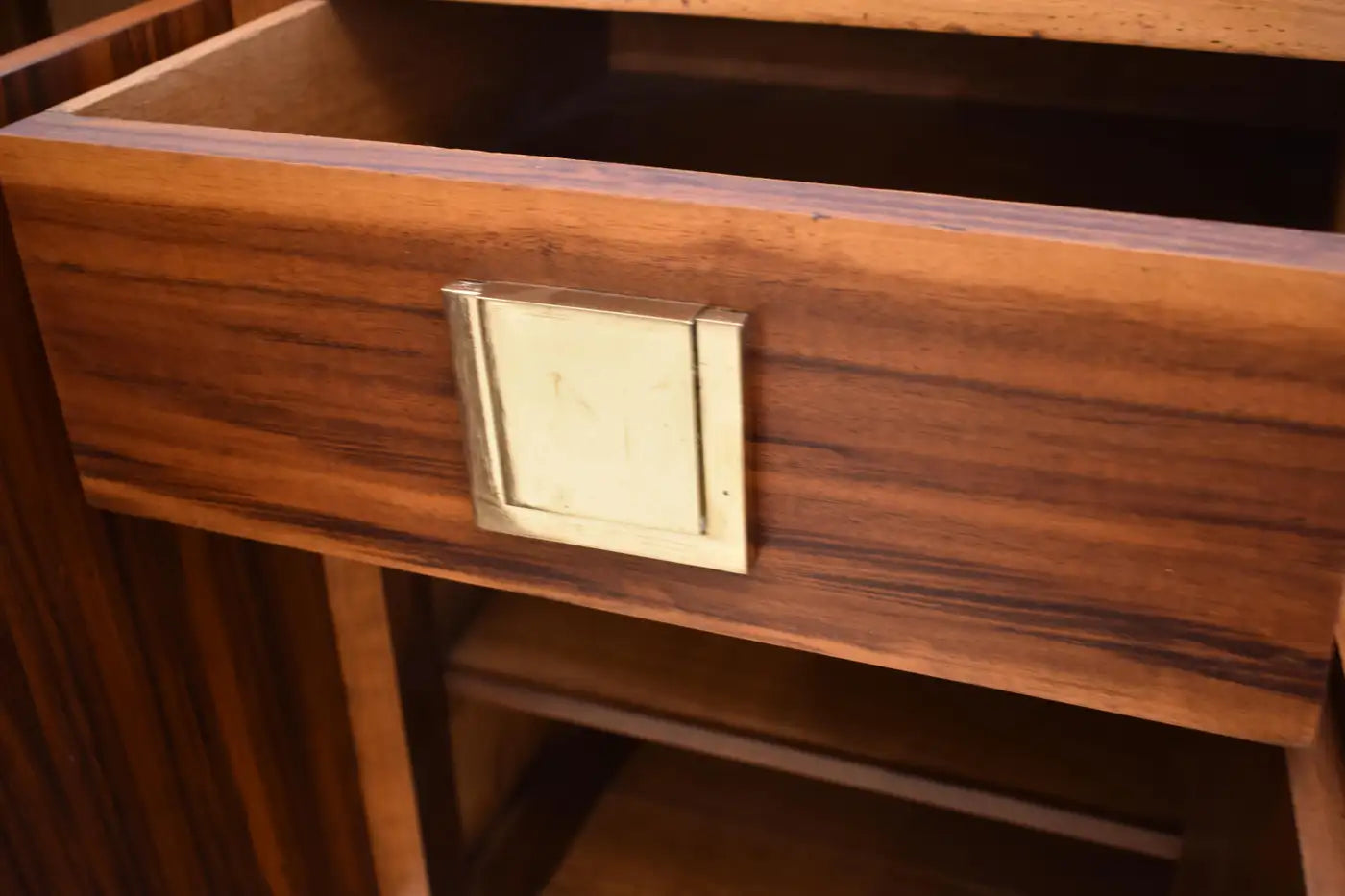 1930's French Wooden Buffet by André Sornay