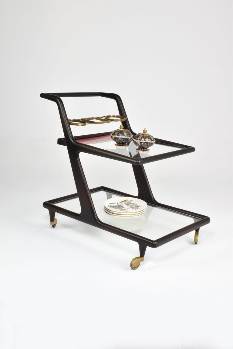 1950's Italian Mid-Century Serving Cart