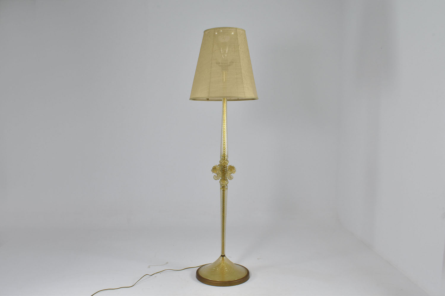 Shop Italian Vintage Murano Floor Lamp by Barovier & Toso, 1950's - Spirit Gallery Vintage Furniture