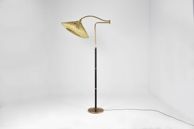 Vintage Arredoluce “Belt” Floor Lamp by Angelo Lelii, 1970s – Fully Restored