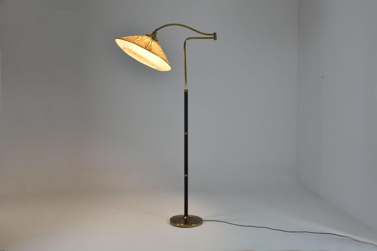 Vintage Arredoluce “Belt” Floor Lamp by Angelo Lelii, 1970s – Fully Restored