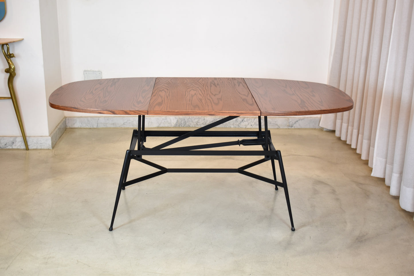 1960's Scandinavian Adjustable Coffee/Dining Table