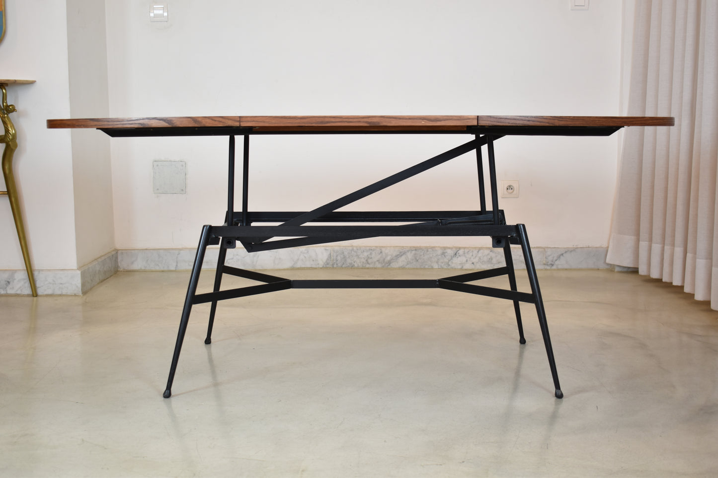 1960's Scandinavian Adjustable Coffee/Dining Table