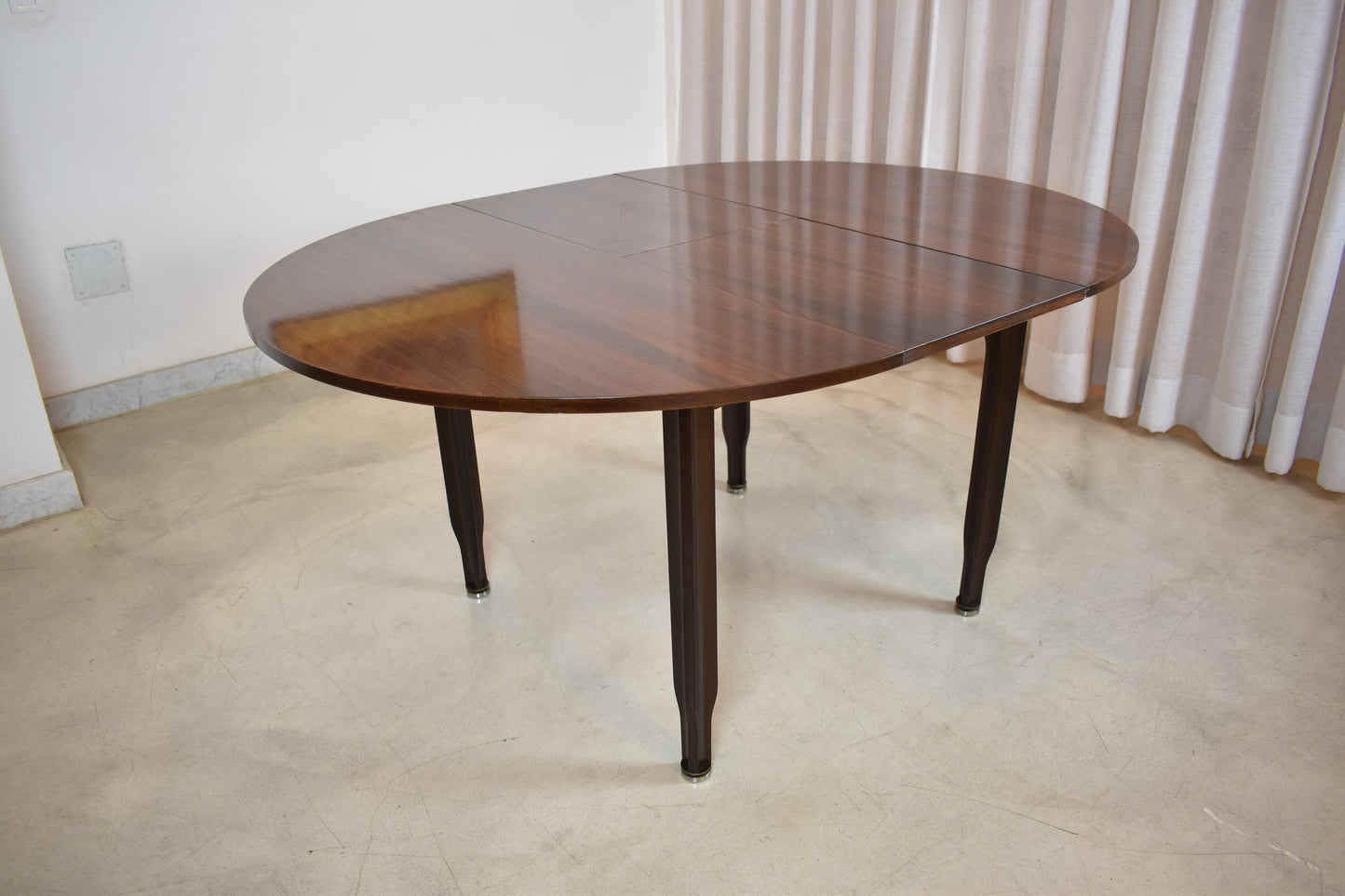 1960's Italian Extendable Dining Table by Gigi Radice