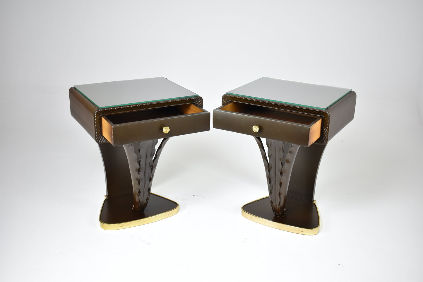 Pair of Italian Mid-Century Nightstands, 1960s