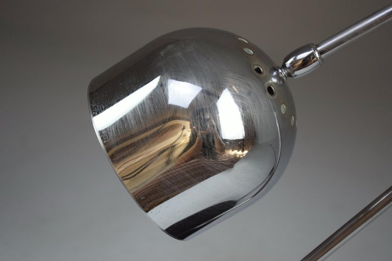 Italian Vintage Chrome Lamp, 1960's