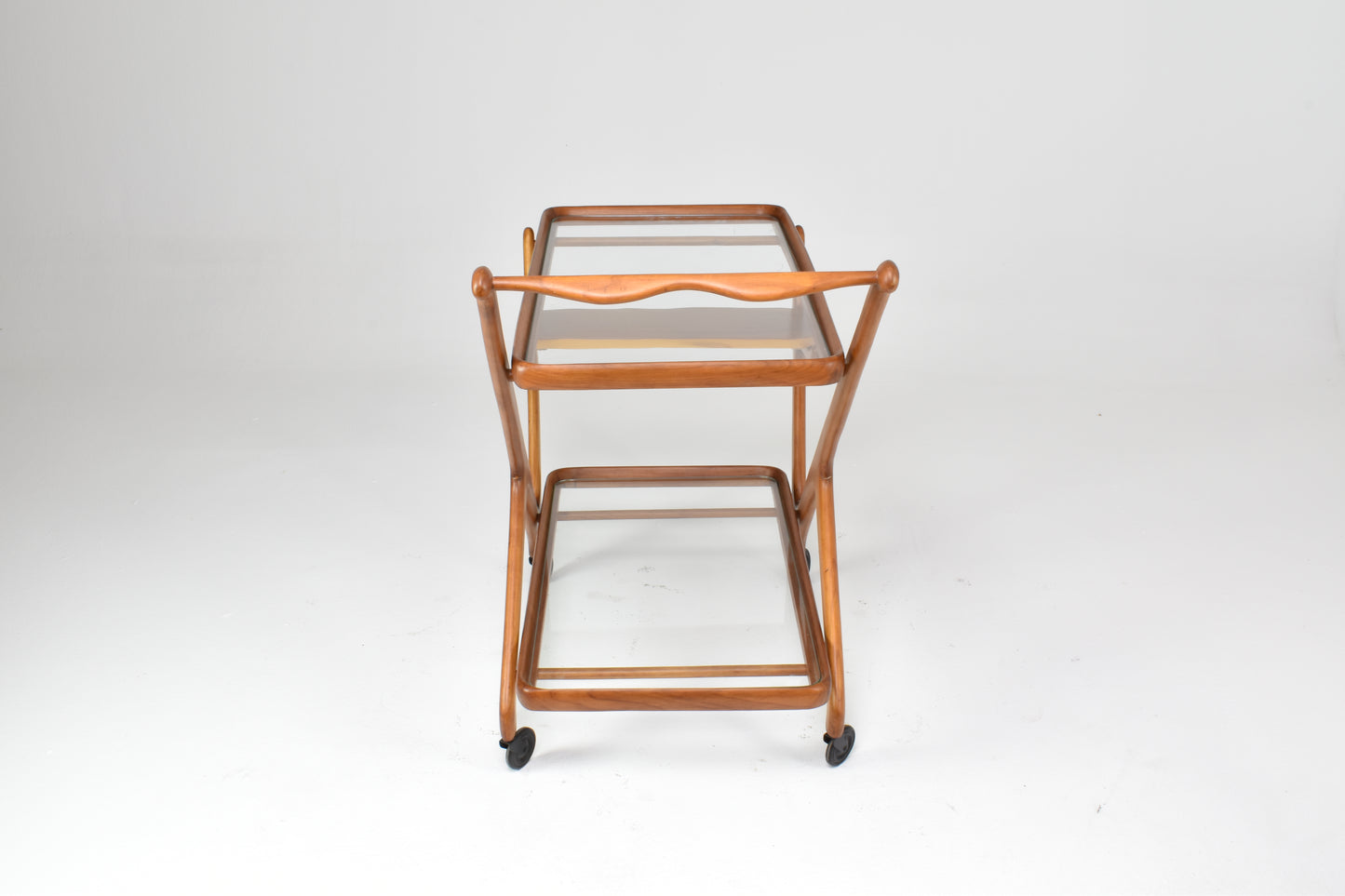 Italian Cesare Lacca for Cassina Bar or Serving Cart Trolley, 1950s