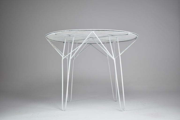 1950's French Mid-Century Mathieu Mategot Garden Table