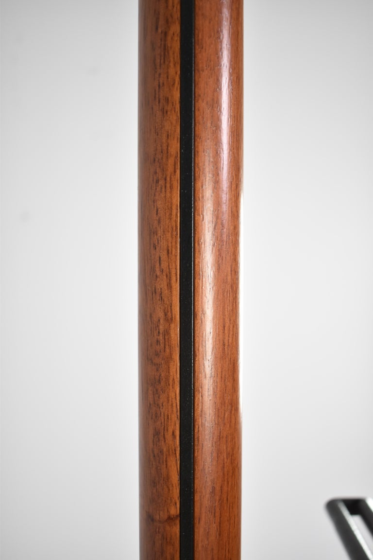 Italian Metal & Beech Wood Hanger Attributed to Afra and Tobia Scarpa, 1970s