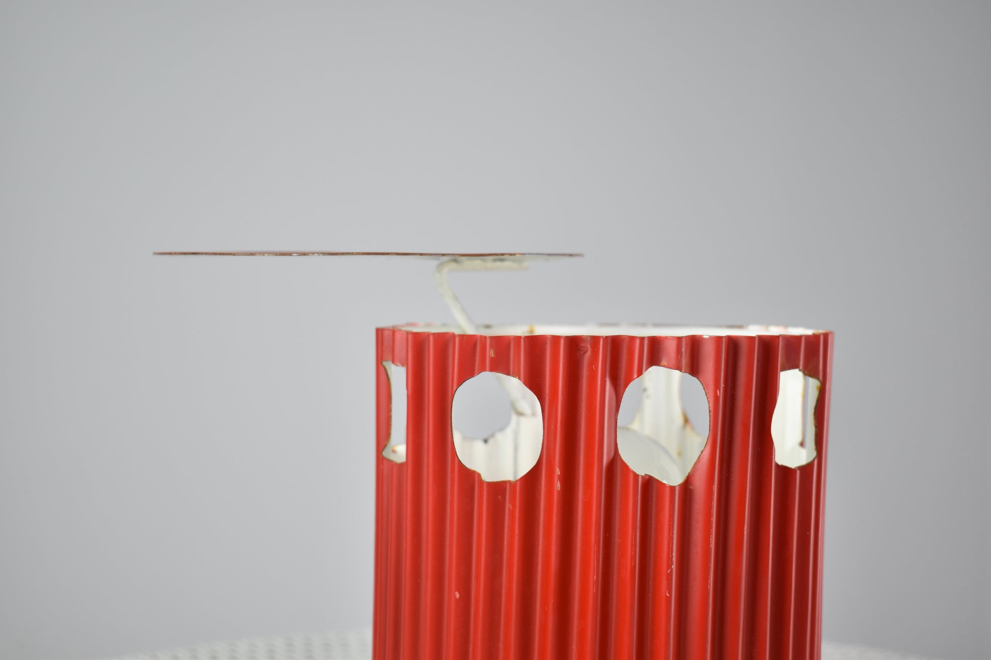 French 'Java' Table Lamps by Mathieu Matégot, 1953s