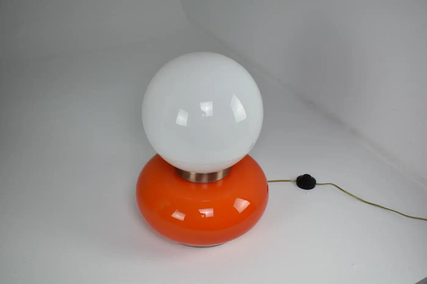 Murano Glass Desk Lamp By Carlo Nason, 1960-70s