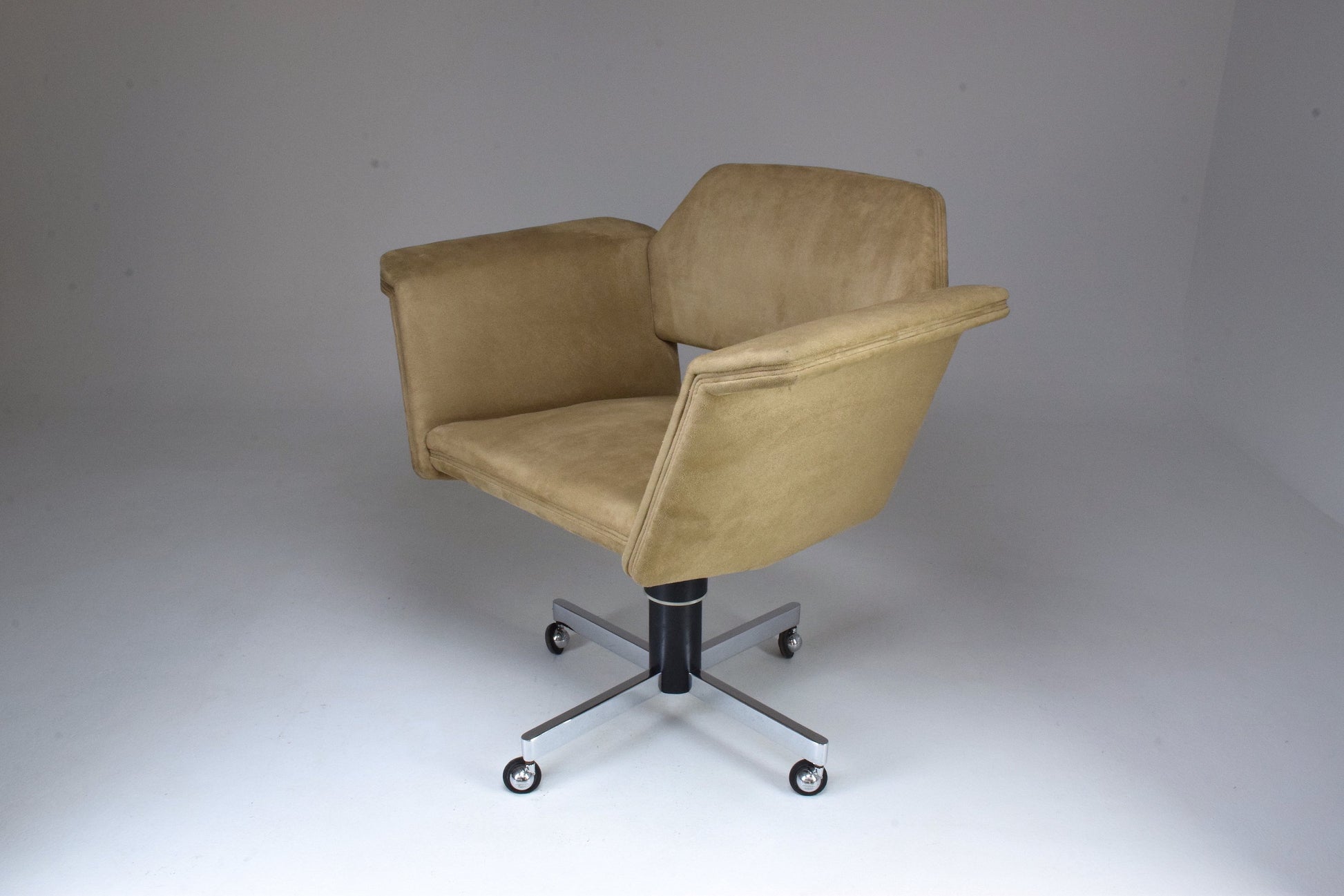 20th Century French Office Chair by Joseph Andre Motte, 1950s - Spirit Gallery 