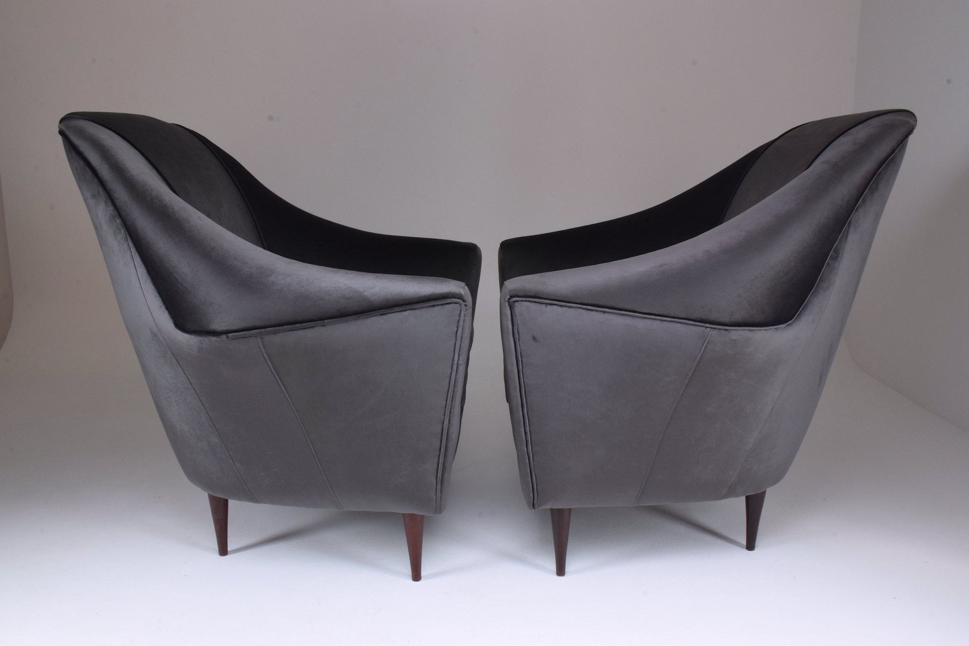 20th Century Ico Parisi Armchairs for Ariberto Colombo, Set of Two, 1950s - Spirit Gallery 