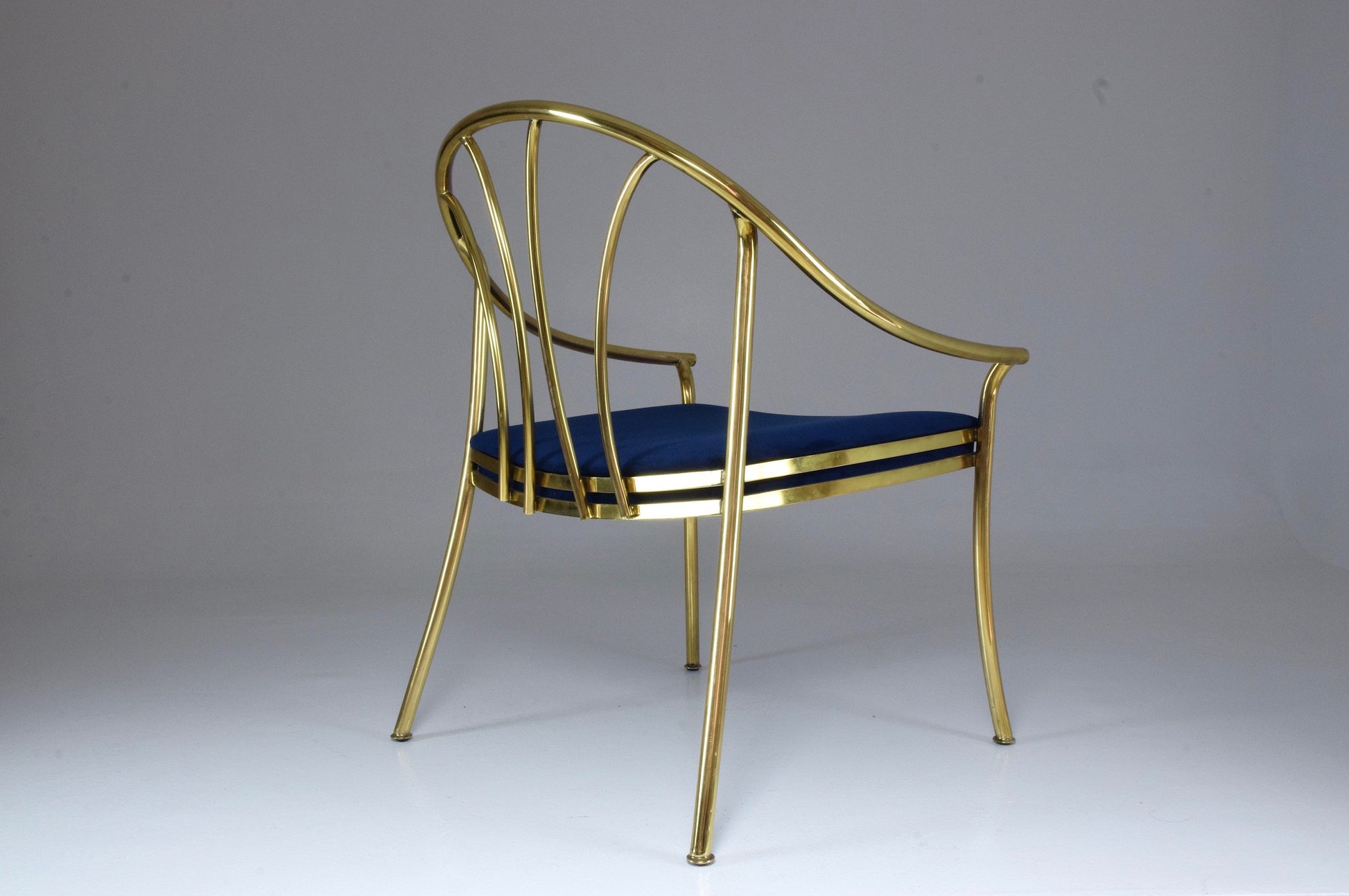 20th Century Italian Brass Armchair, 1970-1980 - Spirit Gallery 