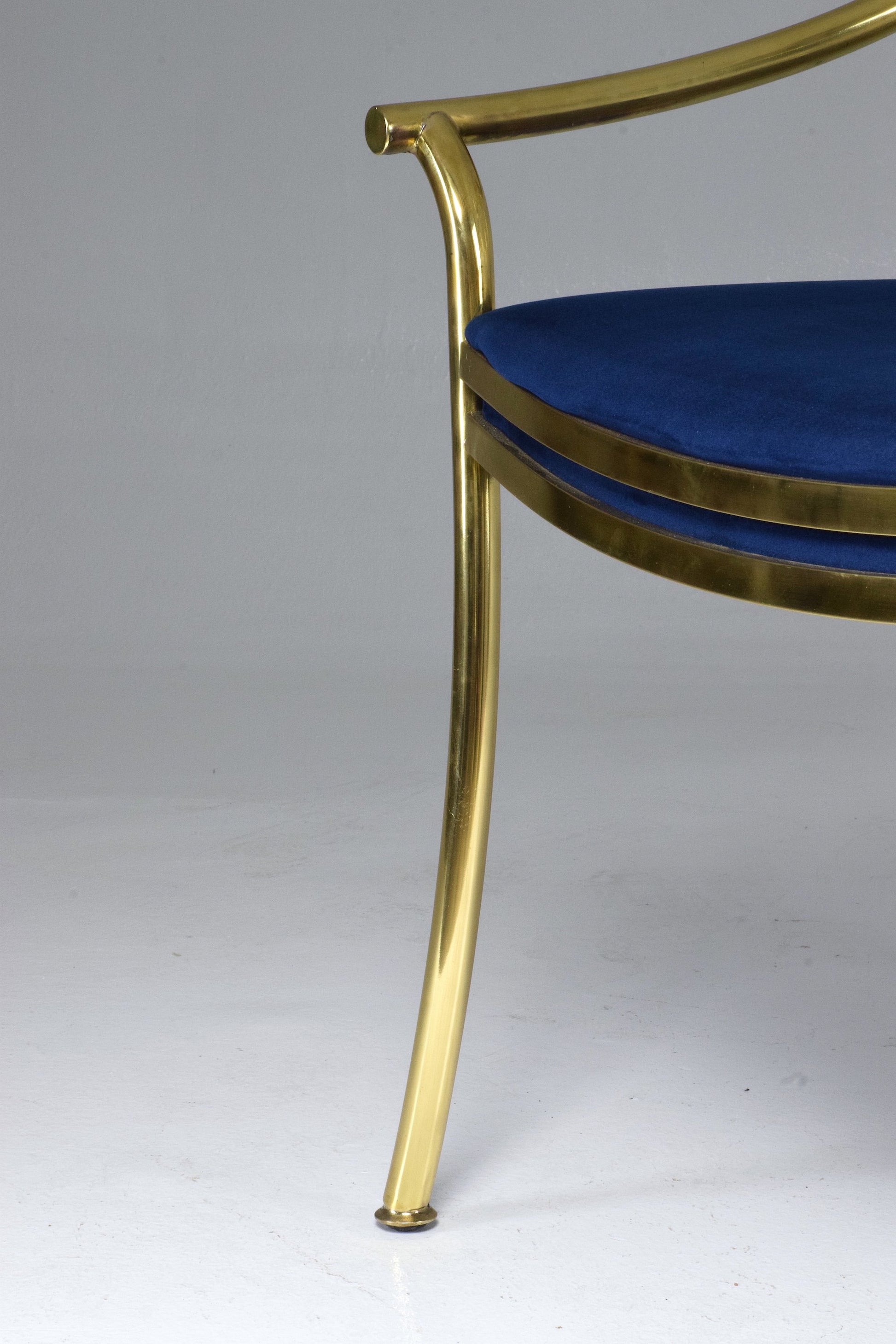 20th Century Italian Brass Armchair, 1970-1980 - Spirit Gallery 