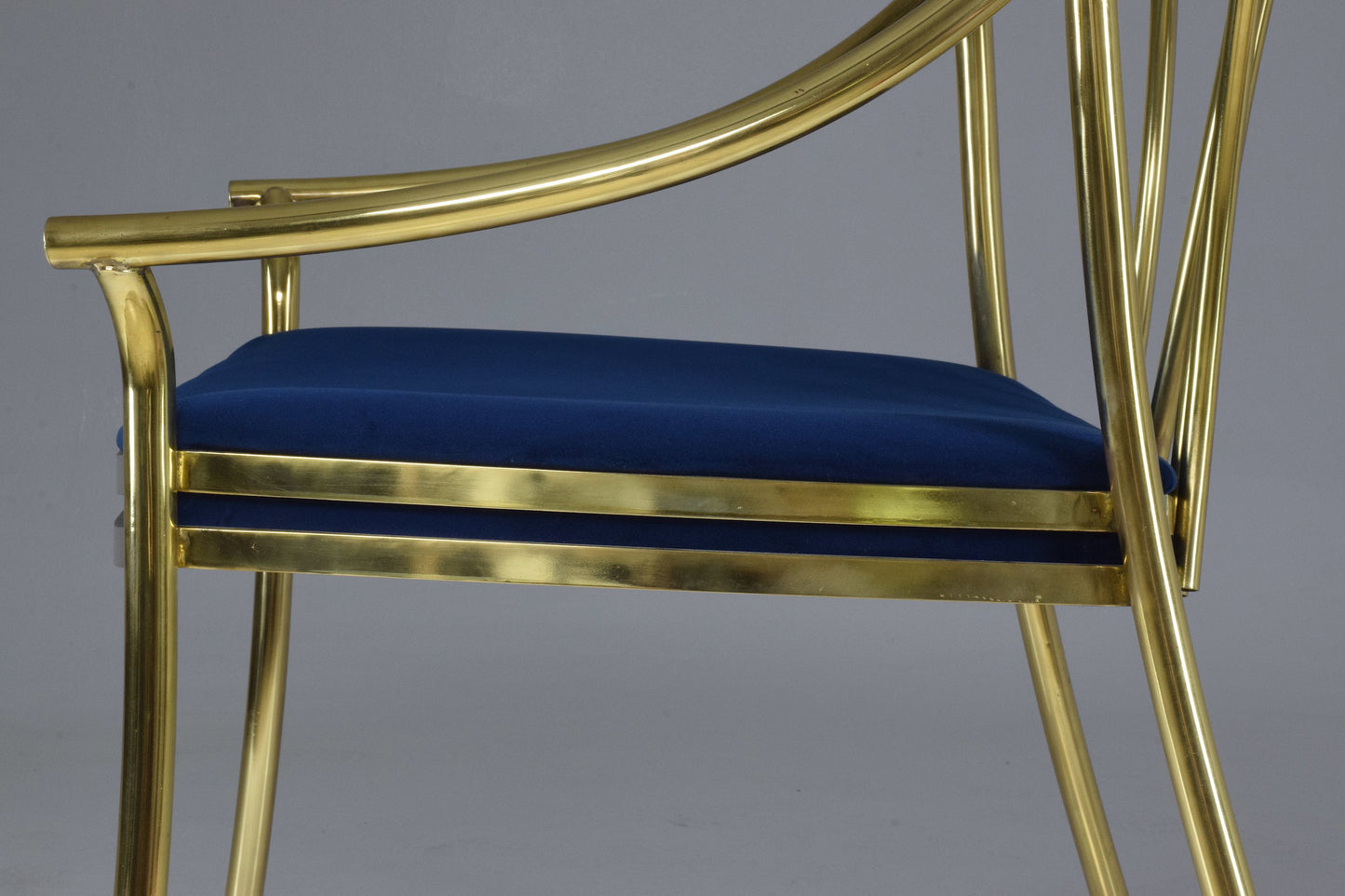 20th Century Italian Brass Armchair, 1970-1980 - Spirit Gallery 