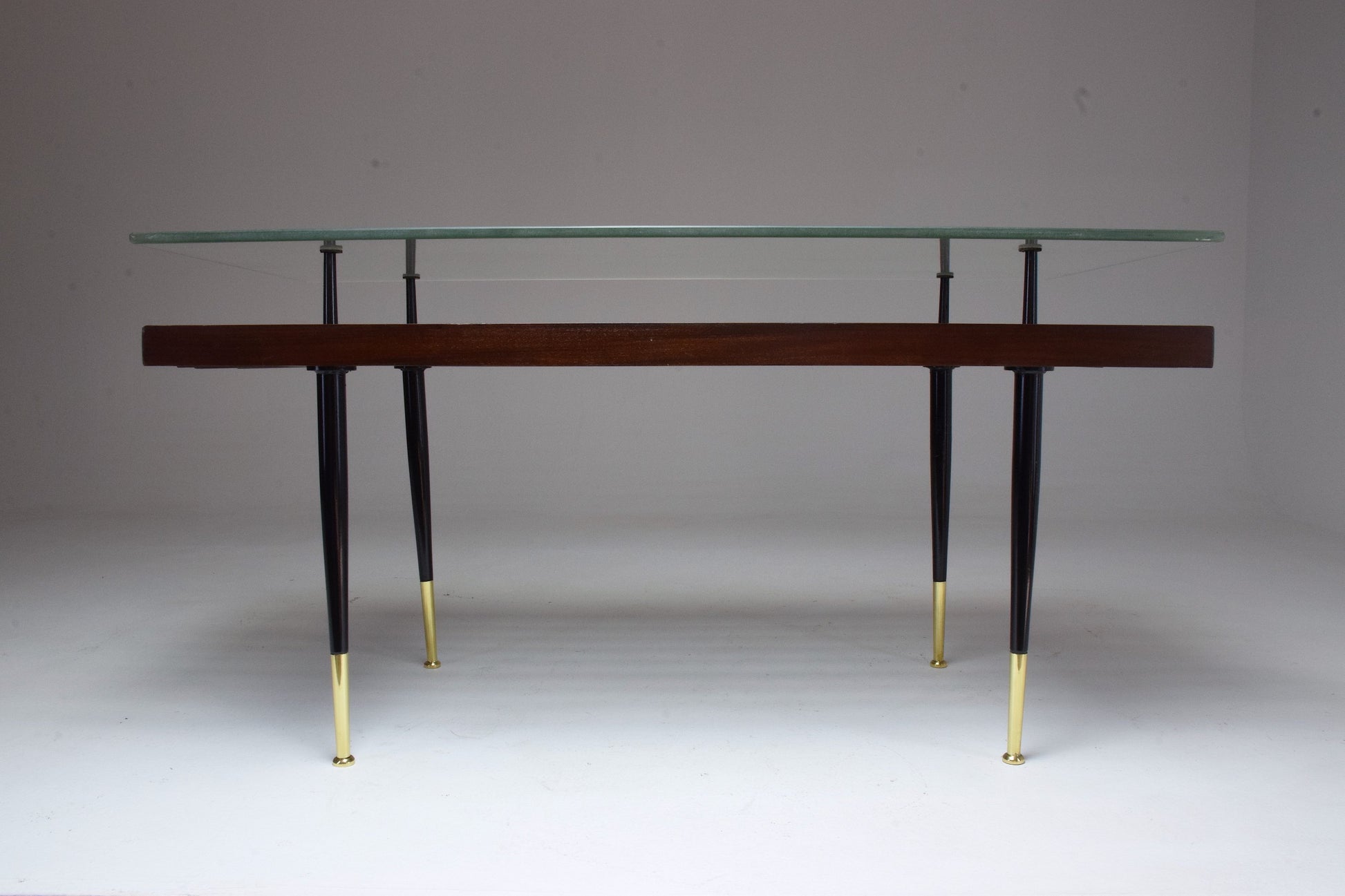 20th Century Italian Glass Coffee Table, 1950s - Spirit Gallery 