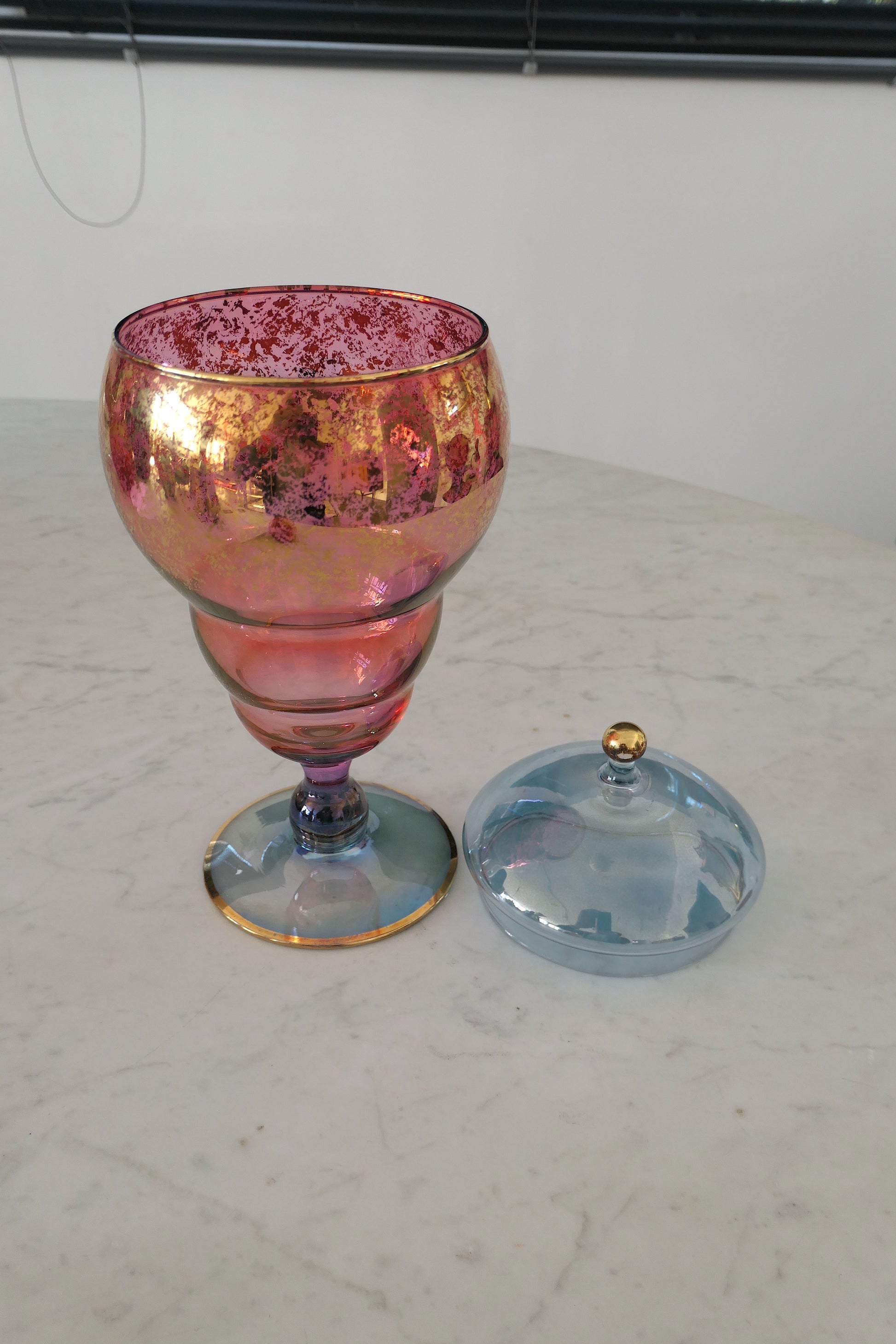 20th Century Italian Vintage Lidded Bowl, 1970s - Spirit Gallery 