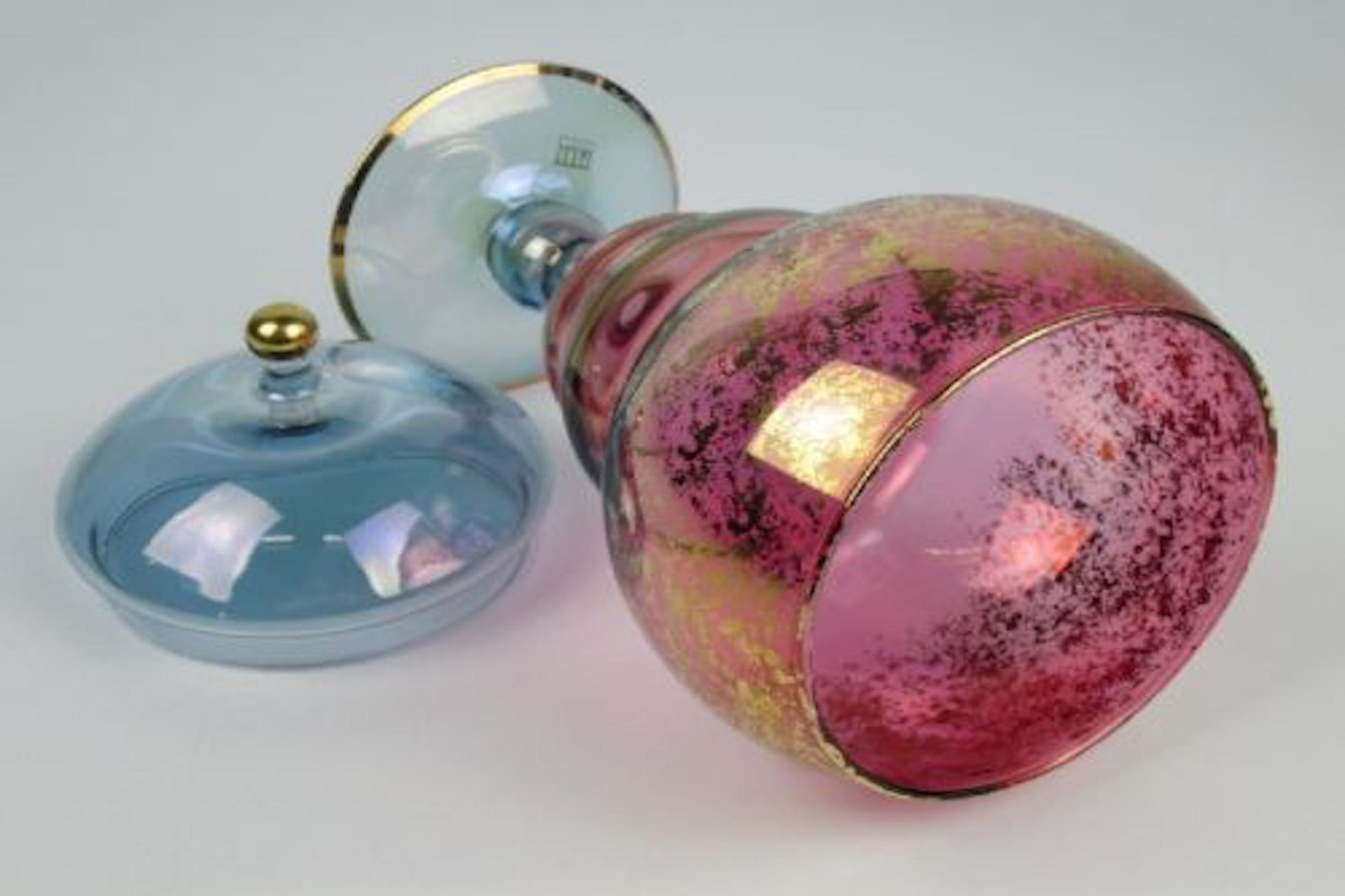 20th Century Italian Vintage Lidded Bowl, 1970s - Spirit Gallery 