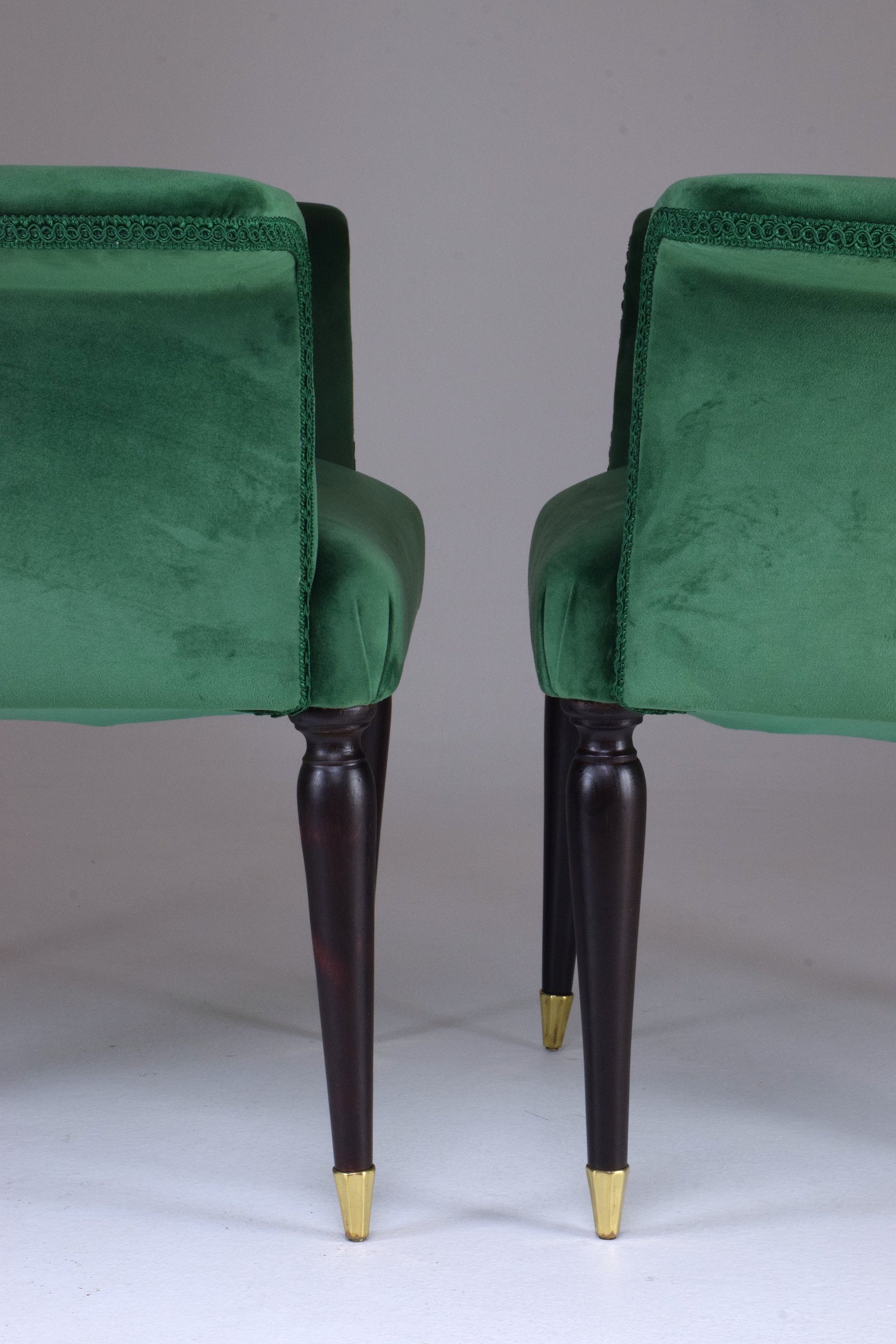 20th Century Pair of Italian Armchairs by Paolo Buffa, 1940s - Spirit Gallery 