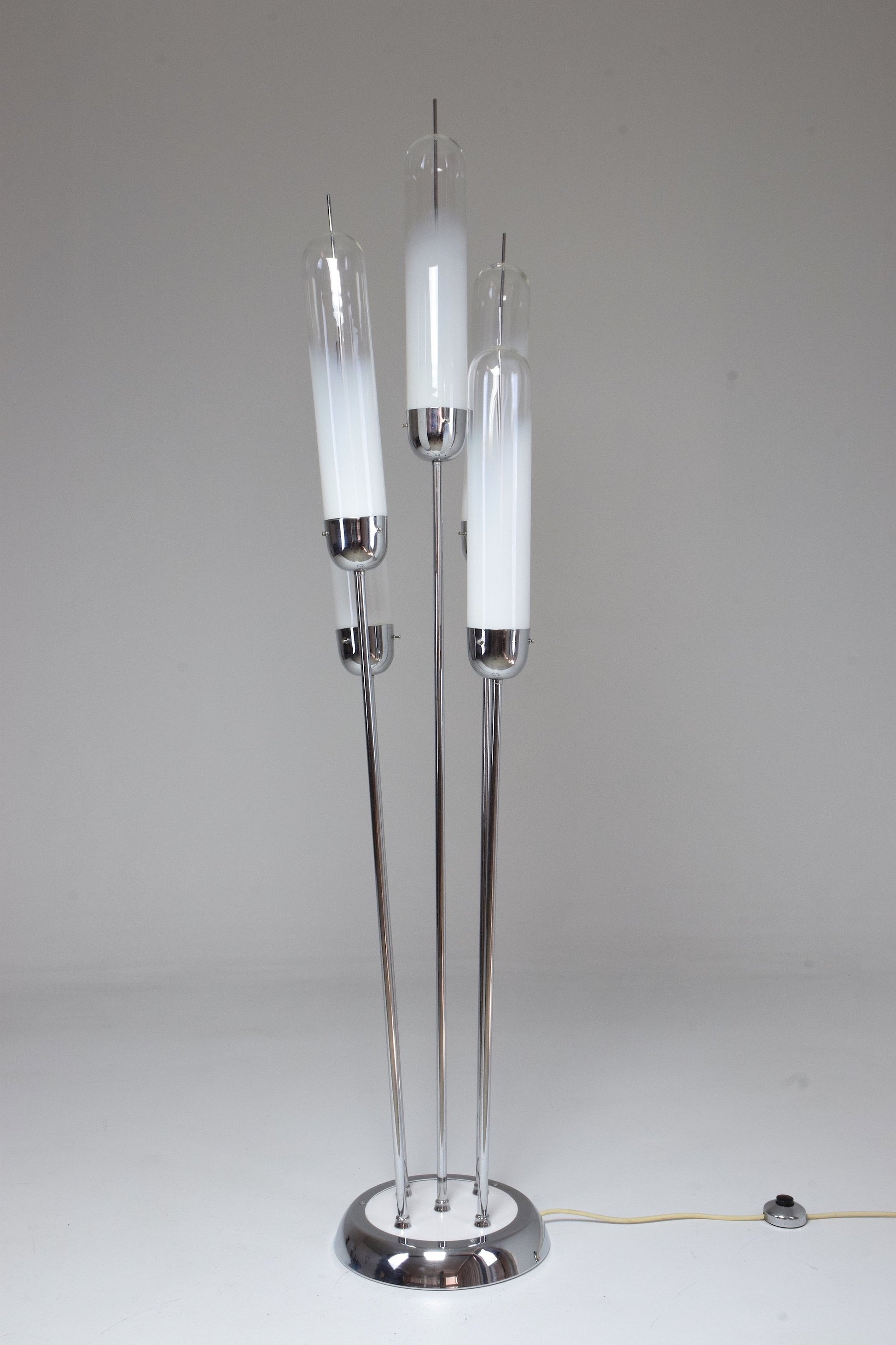 20th Century Vintage Murano Floor Lamp by Carlo Nason for Mazzega, 1970's - Spirit Gallery 