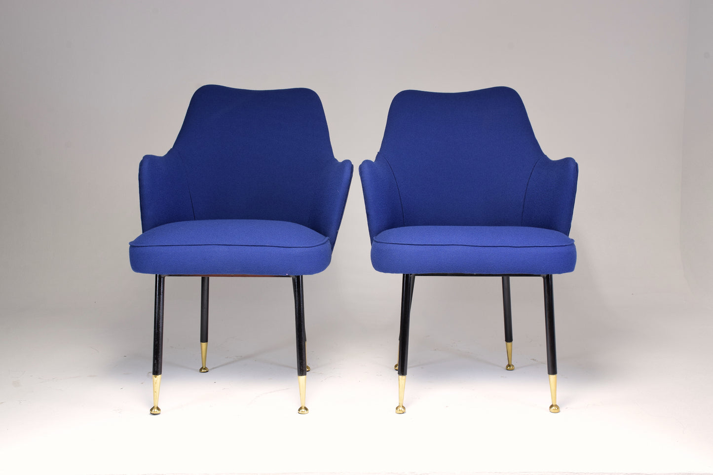 1950s Pair of Midcentury Armchairs Attributed to Gastone Rinaldi - Spirit Gallery 