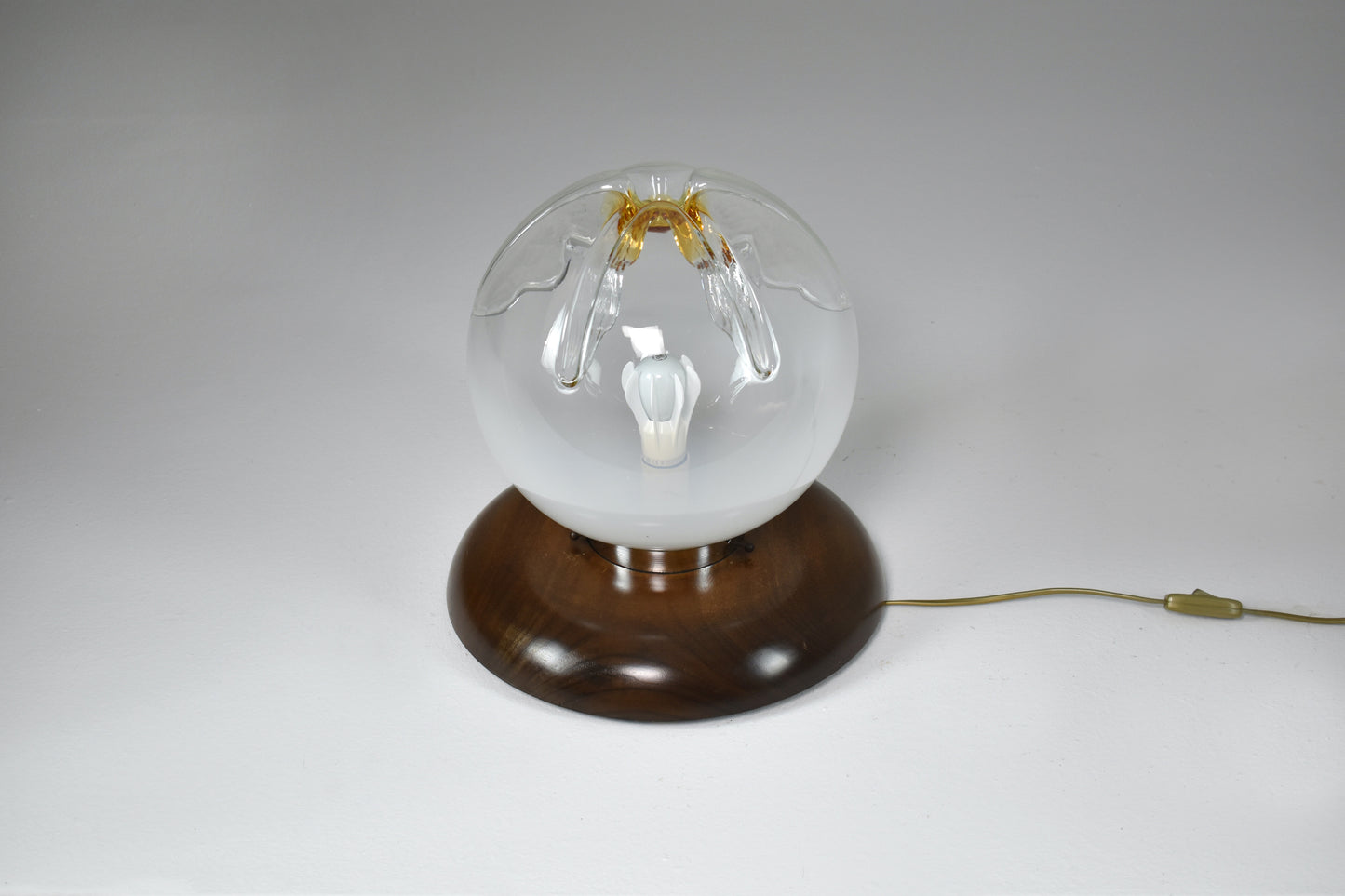 1970's Italian Murano Boule Table Lamp - Spirit Gallery 