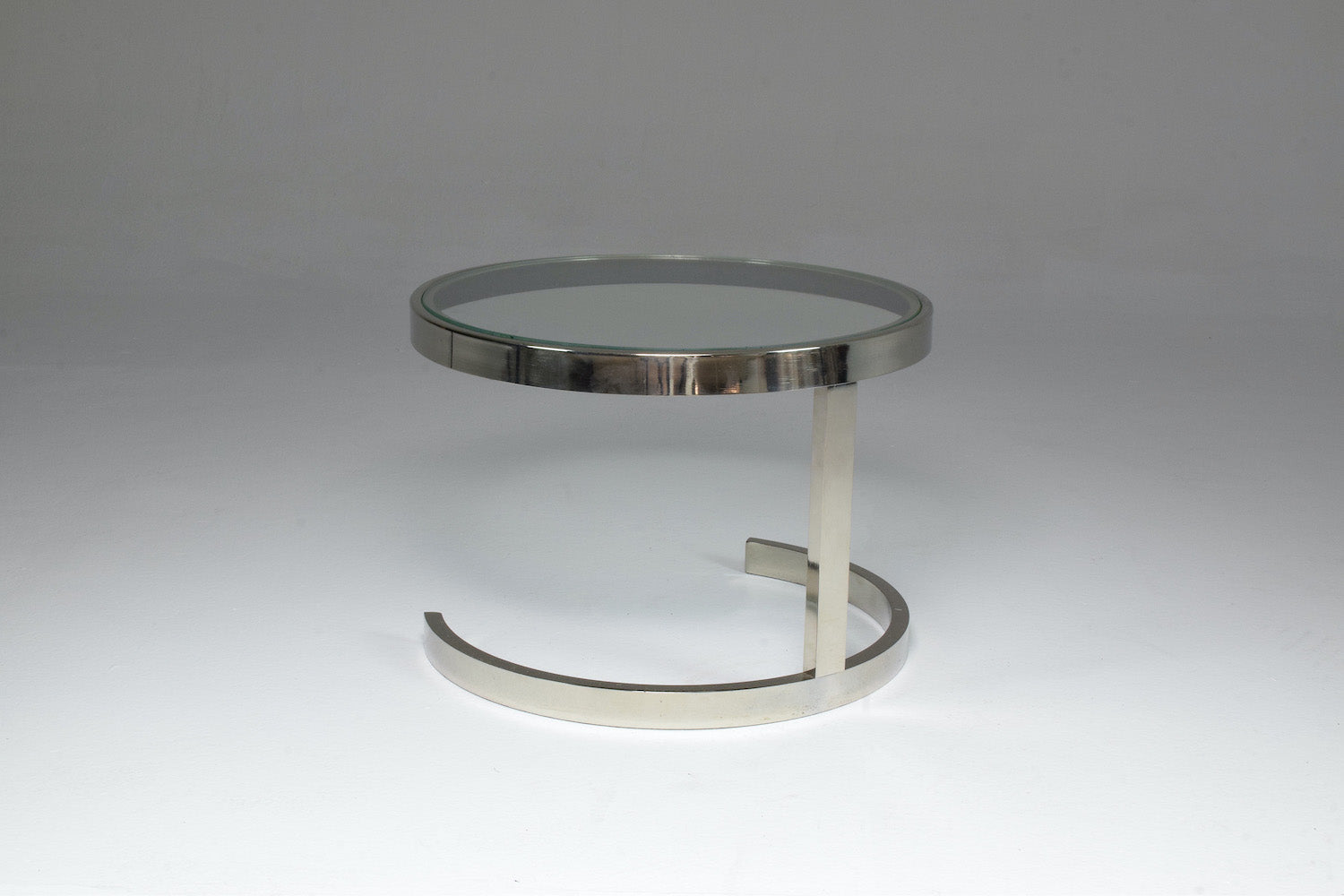 1970's French Side Table by Boris Tabacoff for MMM - Spirit Gallery 