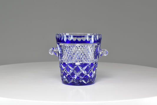 1980's French Vintage Crystal De Boheme Ice Bucket - Spirit Gallery 