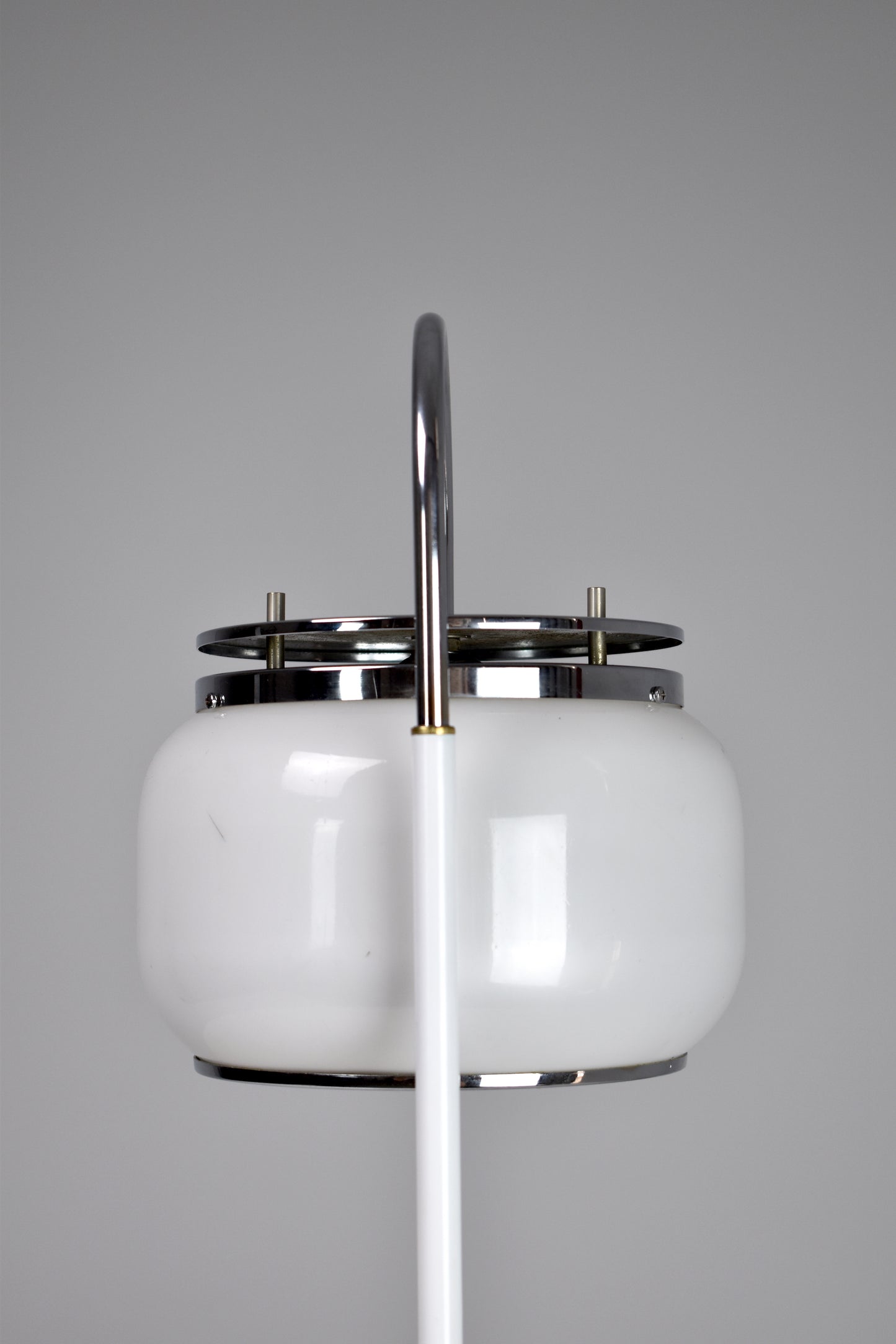 1970's Italian Stainless Steel Table Lamp - Spirit Gallery 