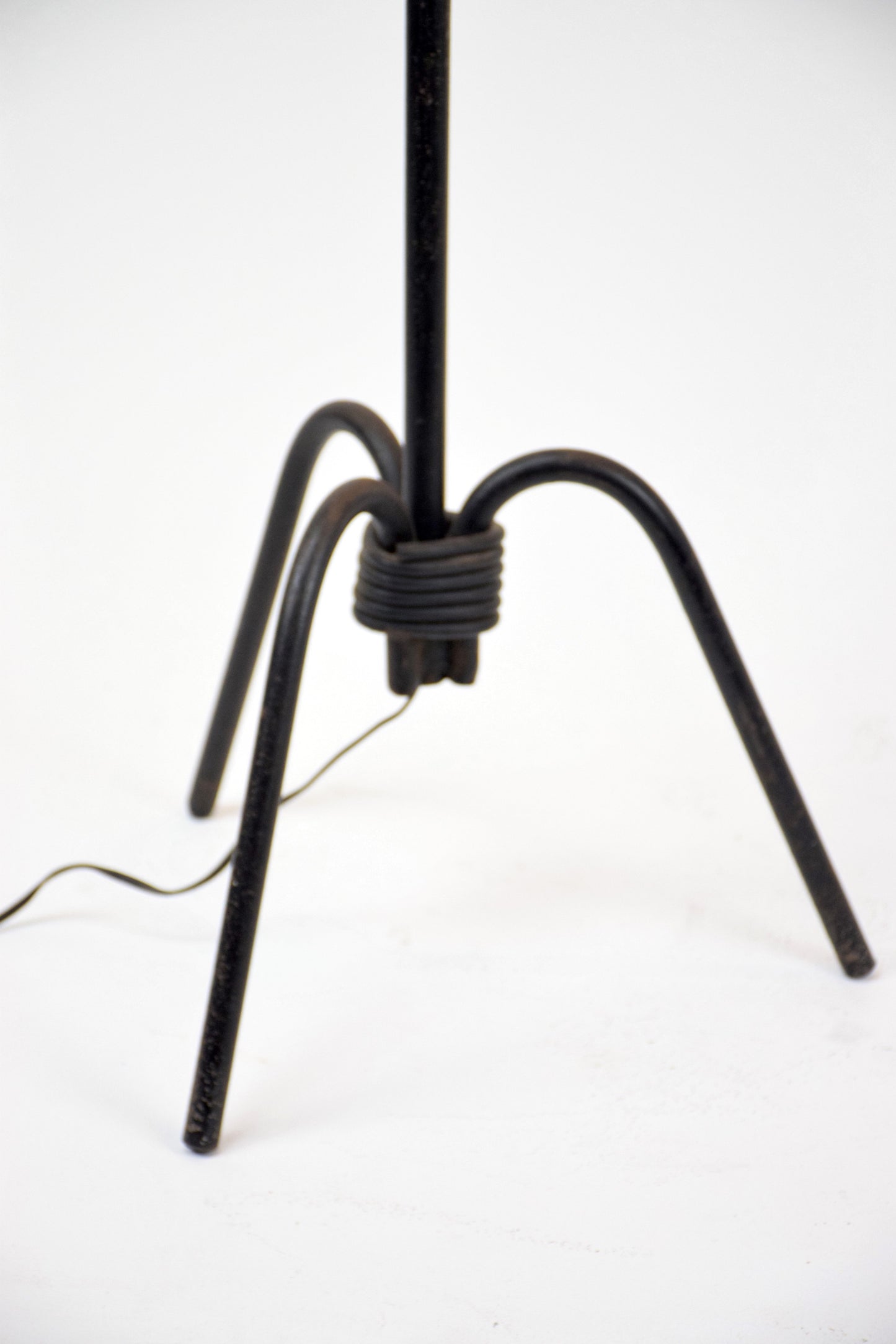 Adjustable Iron Floor Lamp Attributed to Jean Royère, 1940s - Spirit Gallery 