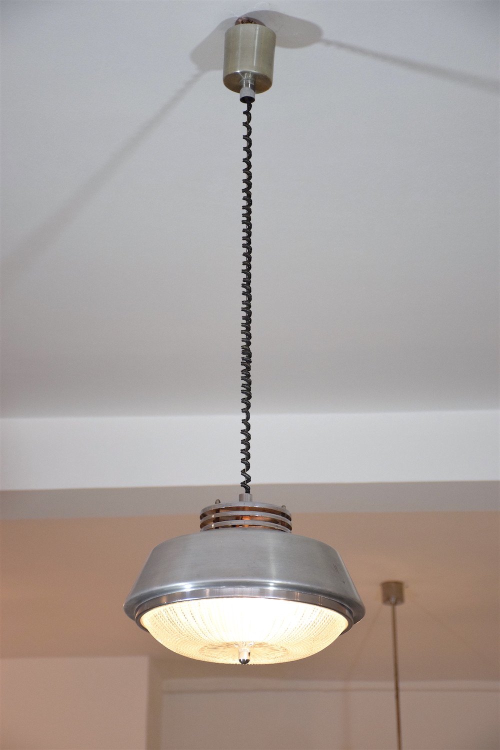 Adjustable Pendant Light, 1970's - Spirit Gallery 