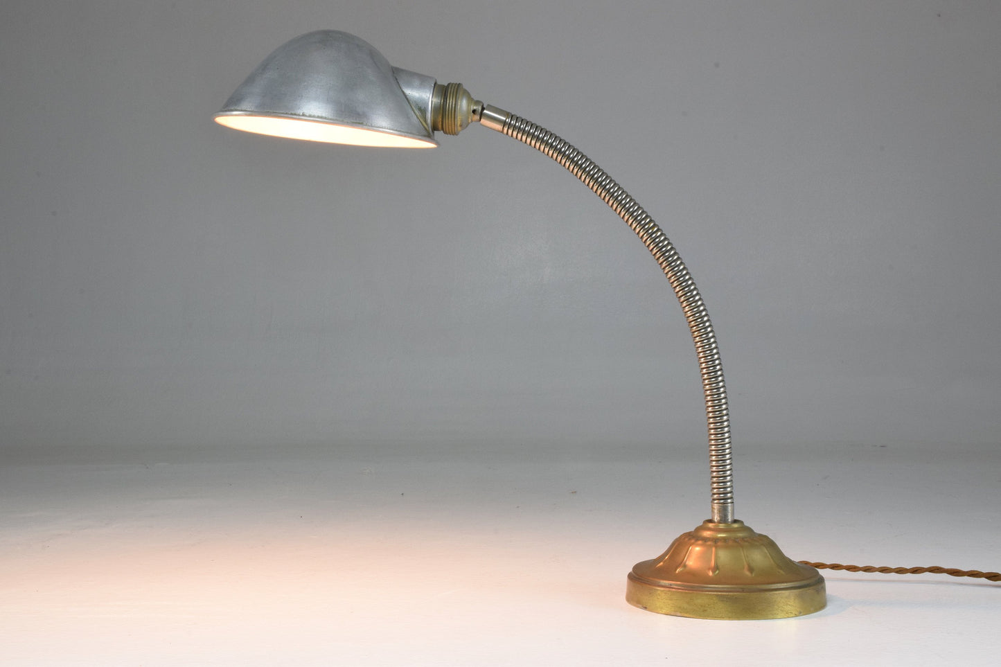 Antique Industrial Gooseneck Lamp - Spirit Gallery 