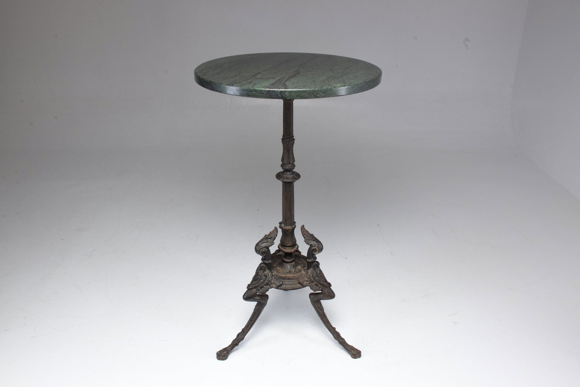 Antique Napoleon III Gueridon Table with Marble Top - Spirit Gallery 