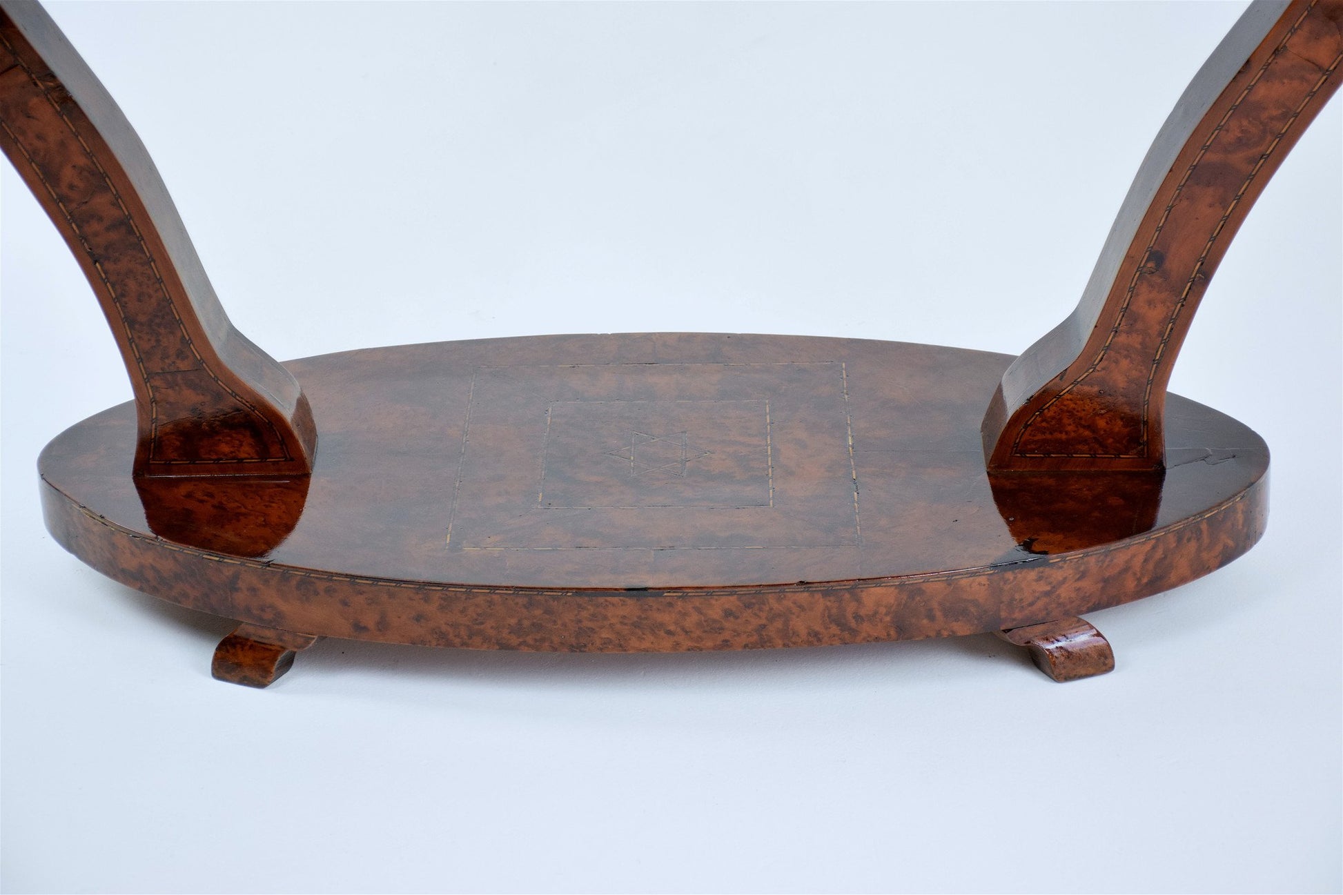 Artisanal Thuya Coffee Table from Essaouira, 1930's - Spirit Gallery 