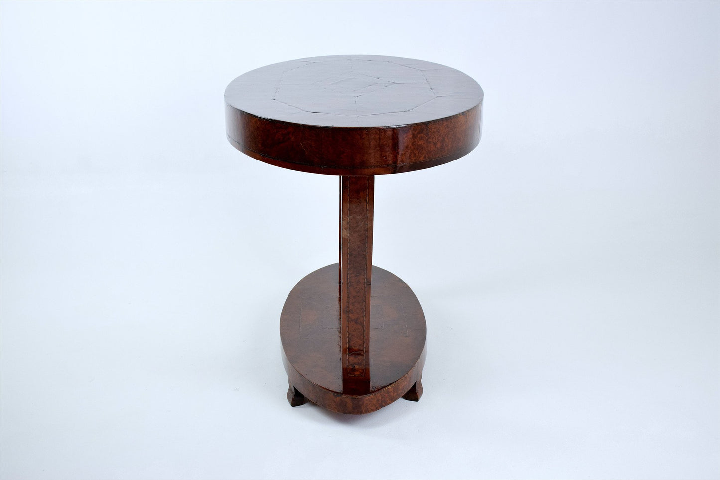 Artisanal Thuya Coffee Table from Essaouira, 1930's - Spirit Gallery 