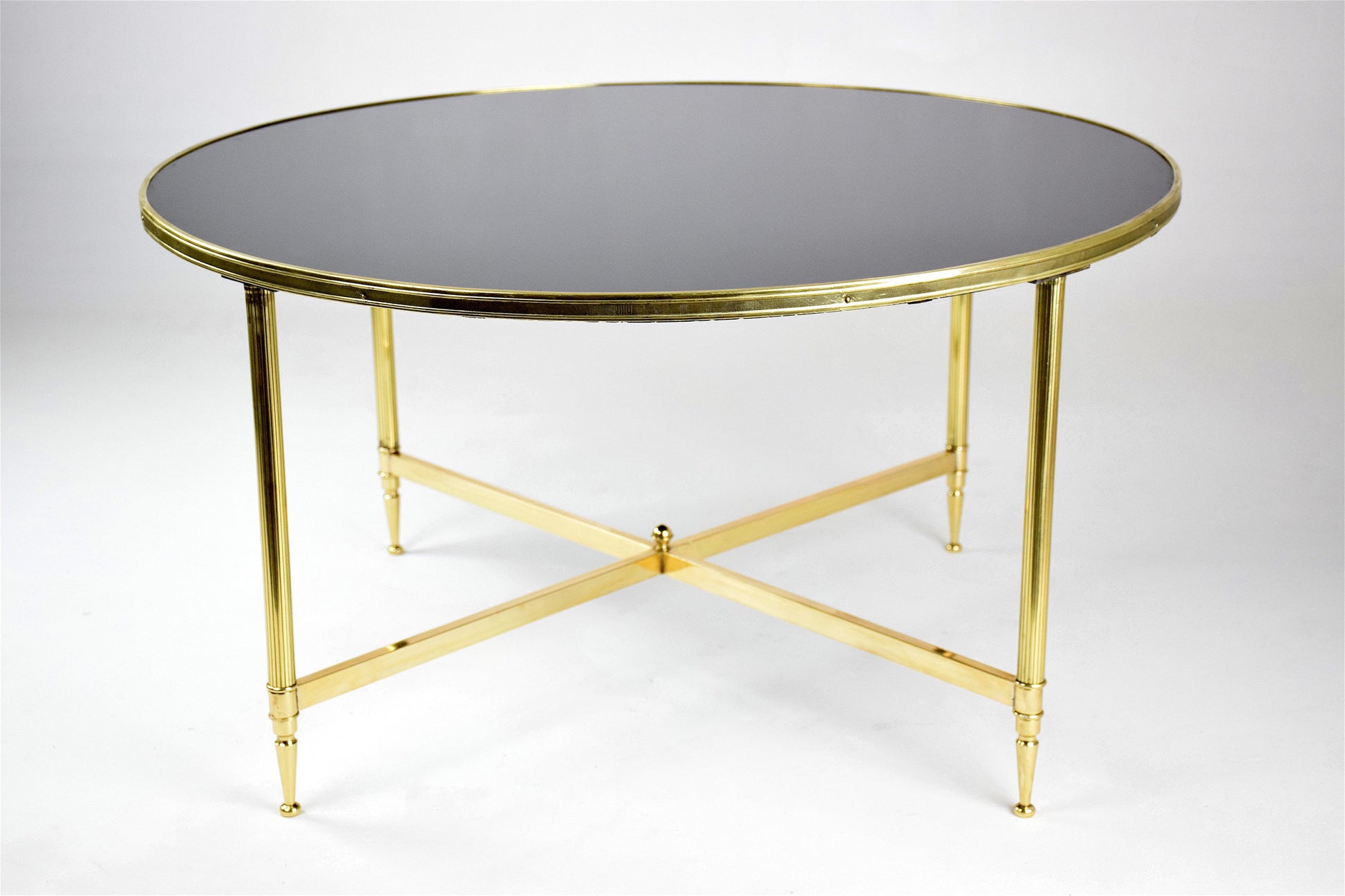 French Mid-Century Bronze Coffee Table, 1970's - Spirit Gallery 