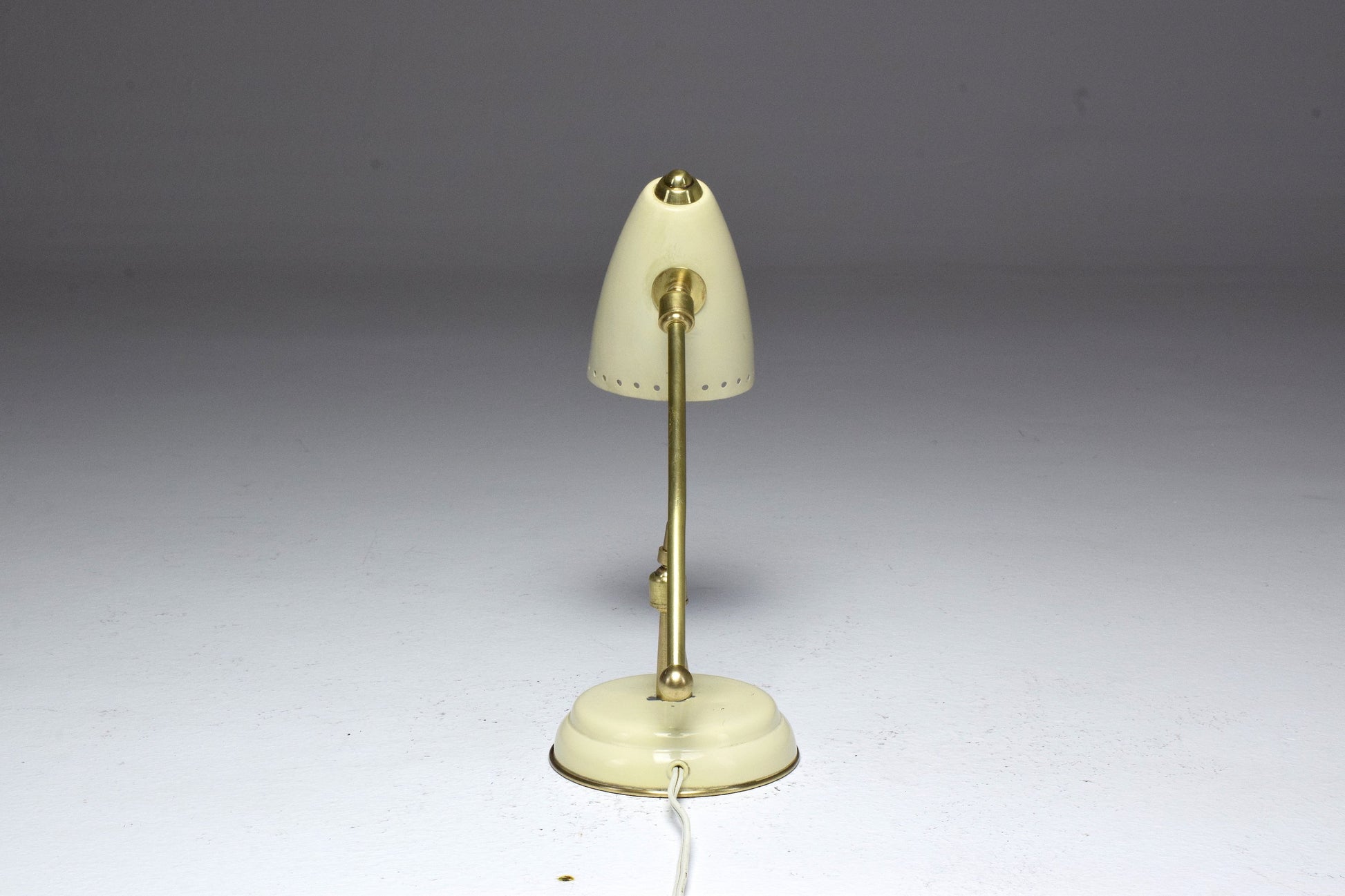 Italian Midcentury Arteluce Style Brass Lamp, 1950s - Spirit Gallery 