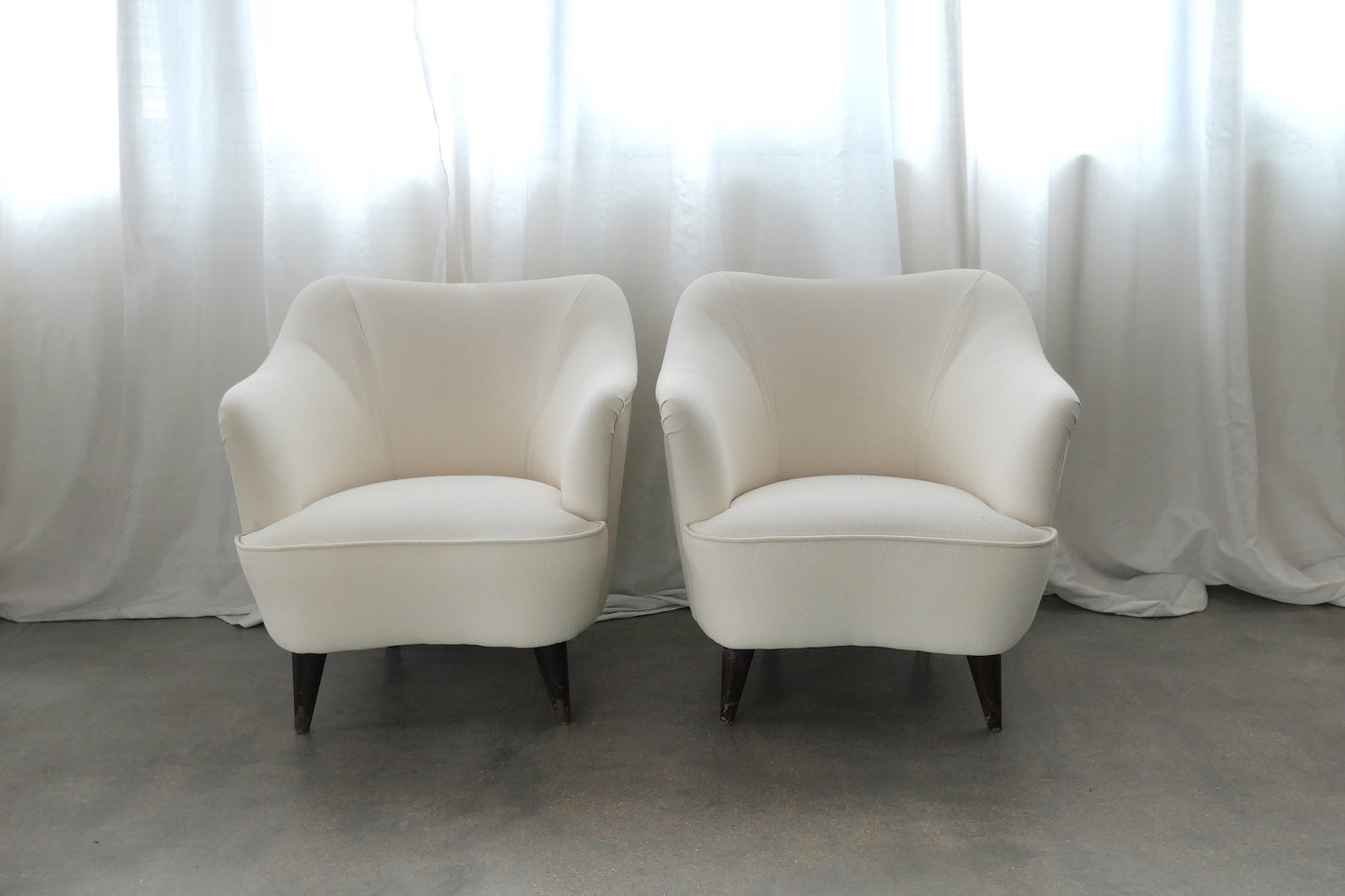 Pair of Italian Armchairs by Gio Ponti for Casa e Giardino, 1950s - Spirit Gallery 